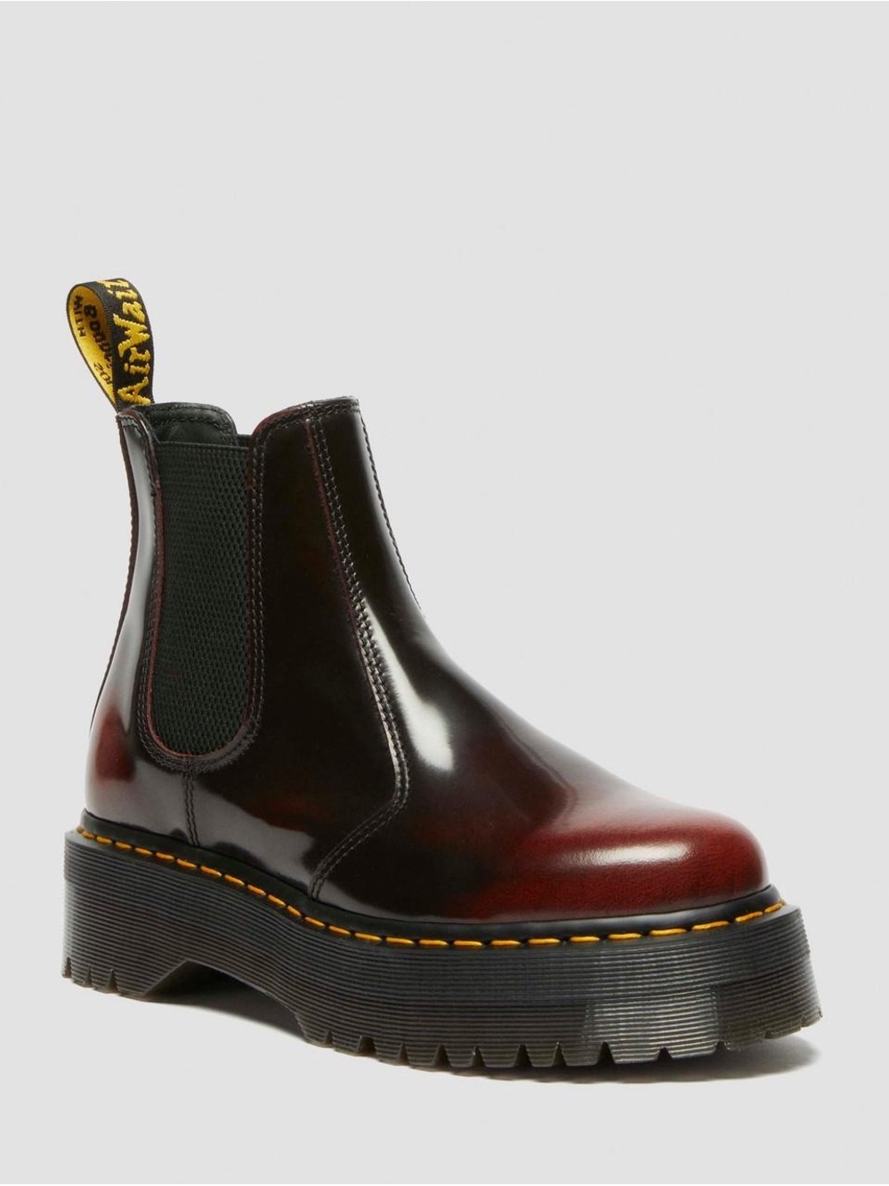 Dr. Martens 2976 QUAD ARCADIA LEATHER PLATFORM CHELSEA BOOTS